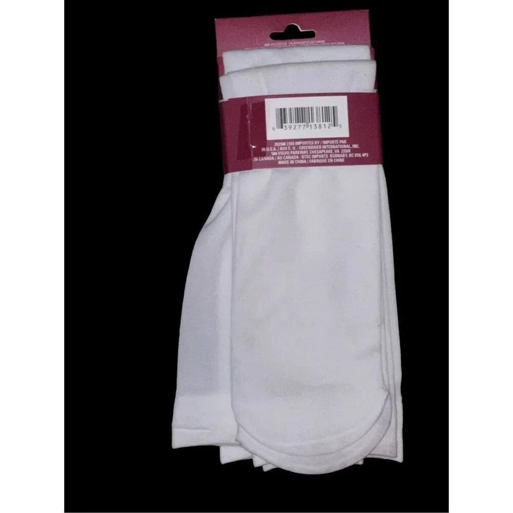 New With Tags‎ women Junction 2 pairs Trouser Socks size 4-8 ivory color